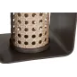 LATARNIA IRON-RATTAN 16x13x20 cm MIN 2